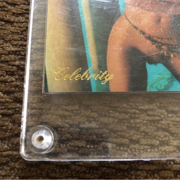 Sports Time Pamela Anderson 24 Karat Single Gold Foil Signature Card - Picture 4 of 4